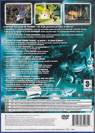 Ratchet & Clank 2 Going Commando - PS2 (Genbrug)